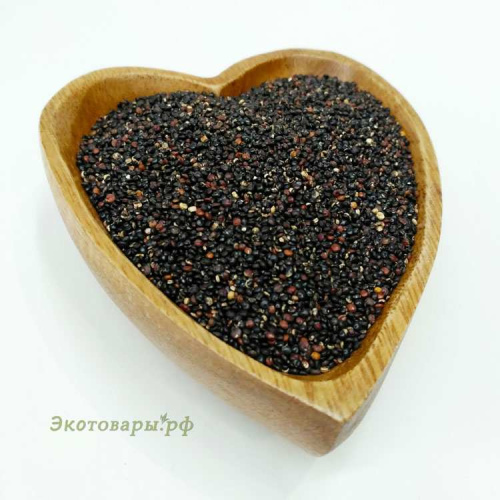 Киноа чёрная семена "Радоград" (Парагвай) / 200 г фото 2