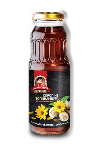 Сироп топинамбура (без сахара) "Домашний погребок" / 330 г Сироп топинамбура (без сахара) "Домашний погребок" / 330 г