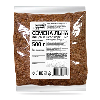Лён коричневый семена "Компас Здоровья" / 500 г