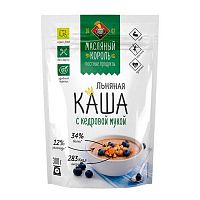 Каша льняная с кедровой мукой "Масляный король" / 300 г