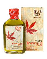 Масло конопляное холодного отжима (методом прессования) "Радоград" / 100 мл