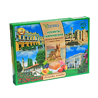 Крымский десерт Ассорти 10 вкусов "Таврические" зелёная коробка / 350 г