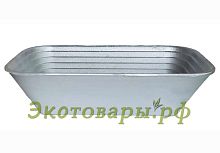 Форма литая для выпечки и расстойки (прямоугольная, широкая) (255х160х65 мм)