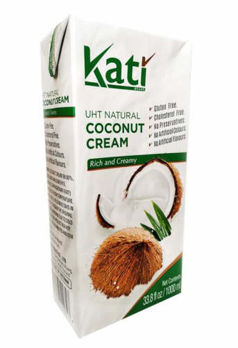 Кокосовые сливки (жирн. 24%) "Kati" Вьетнам / 1 л
