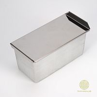 Форма тостерная, для выпечки тостового хлеба с крышкой нерж. (200х100х90 мм)