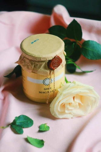 Фермерское топленое масло - Гхи "GHEE" / 400 г фото 2